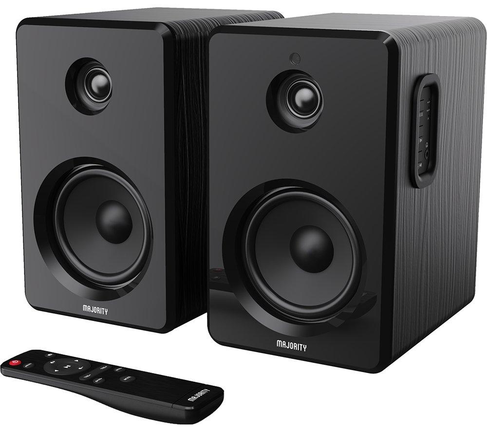 MAJORITY D40 Bluetooth Bookshelf Speakers - Black image number 16 of 24