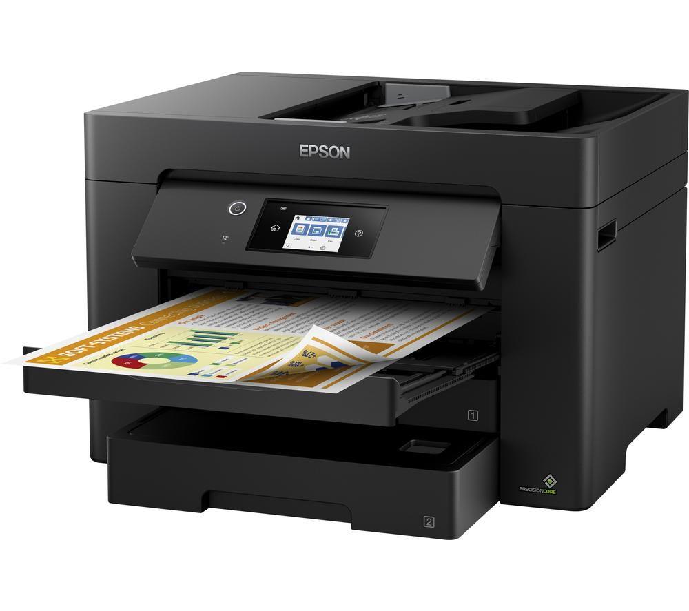 EPSON WorkForce WF-7830DTWF All-in-One Wireless A3 Inkjet Printer with Fax image number 10 of 13