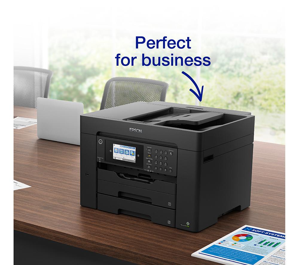 EPSON WorkForce WF-7840DTWF All-in-One Wireless A3+ Inkjet Printer with Fax image number 6 of 9