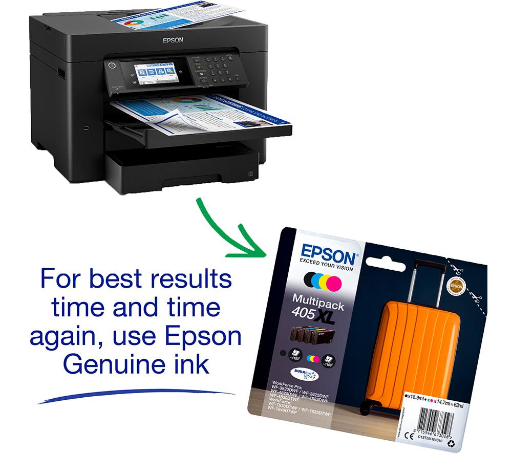 EPSON WorkForce WF-7840DTWF All-in-One Wireless A3+ Inkjet Printer with Fax image number 8 of 9