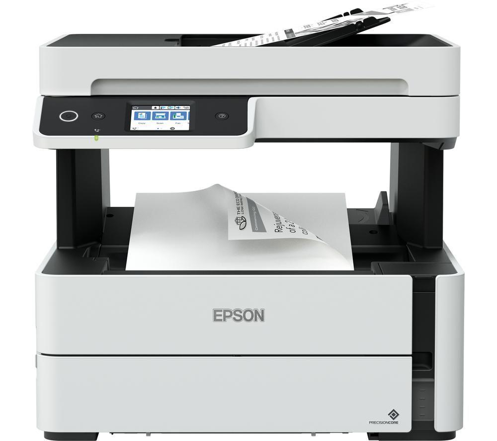 EPSON EcoTank ET-M3170 Monochrome All-in-One Wireless Inkjet Printer with Fax review