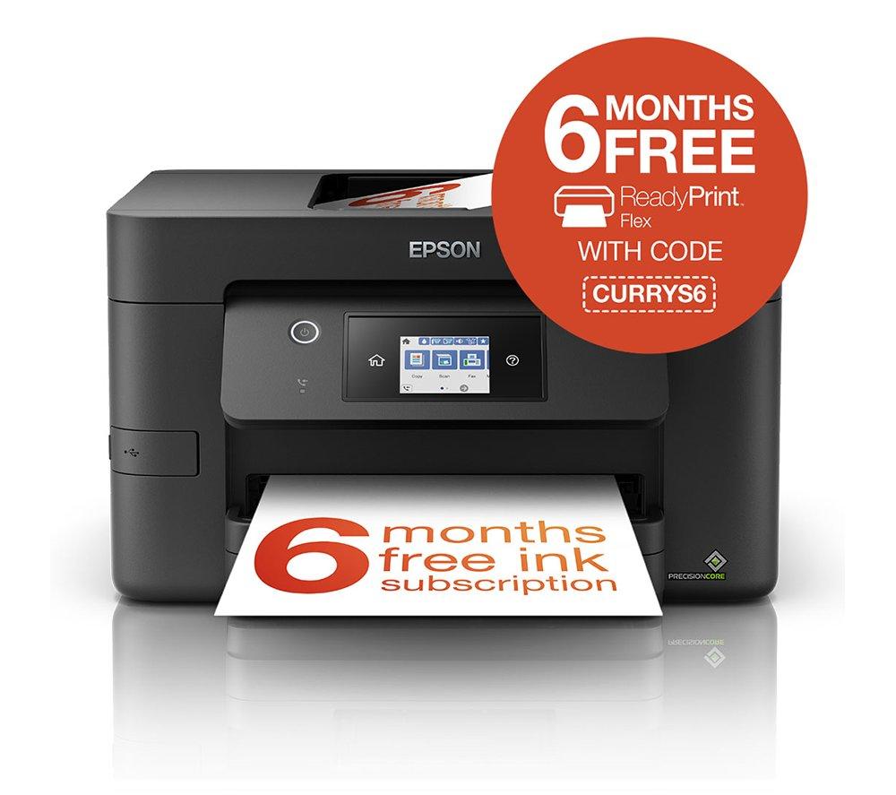 EPSON WorkForce Pro WF-3820DWF All-in-One Wireless Inkjet Printer with Fax image number 2 of 12