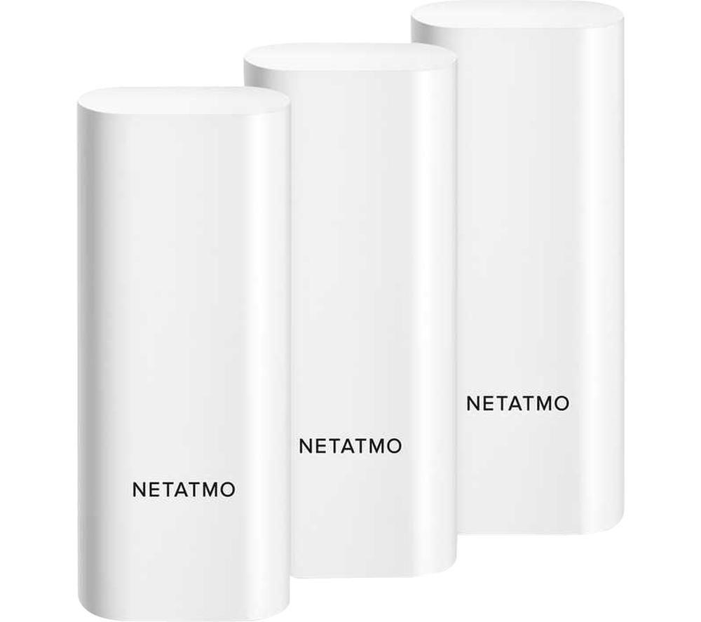 NETATMO DTG-UK Door & Window Sensor - Pack of 3, White