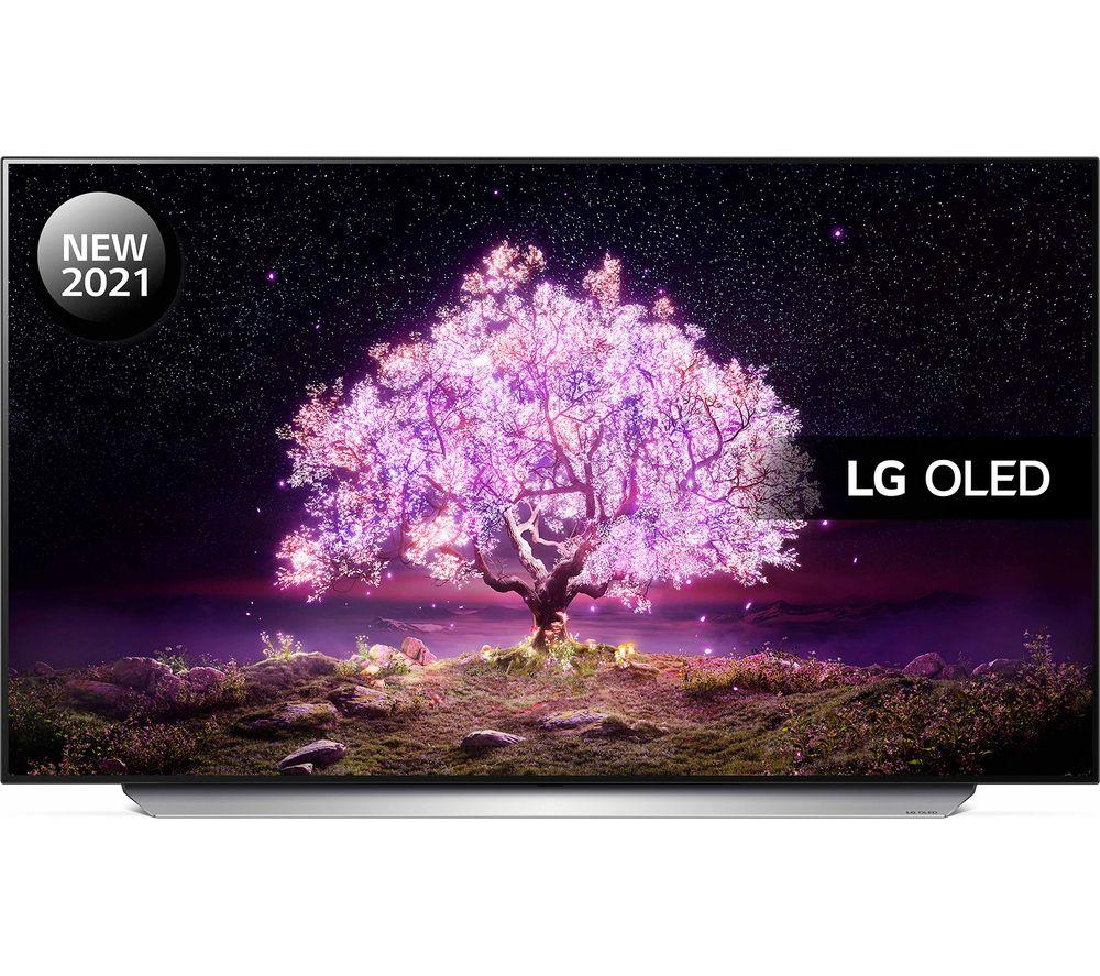 LG OLED48C14LB 48" Smart 4K Ultra HD HDR OLED TV with Google Assistant & Amazon Alexa