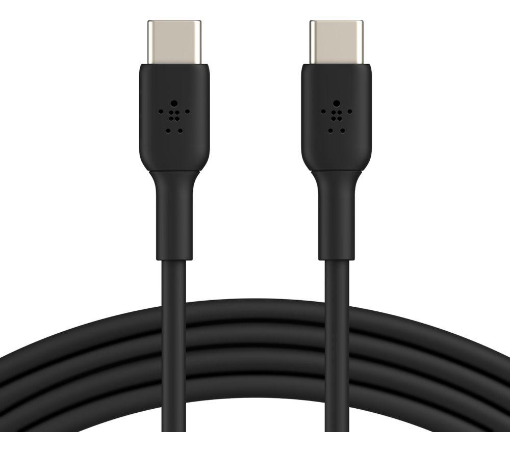 BELKIN USB Type-C to USB Type-C Cable - 2 m, Black, Black
