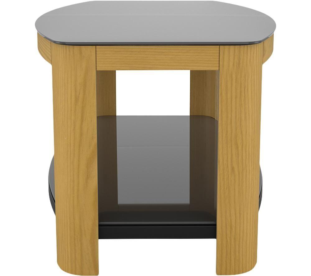 AVF Affinity 1000 FT100AFFO Coffee Table - Oak & Black Glass image number 3 of 8