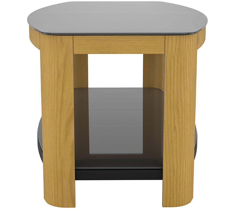 AVF Affinity 1000 FT100AFFO Coffee Table - Oak & Black Glass image number 4 of 8