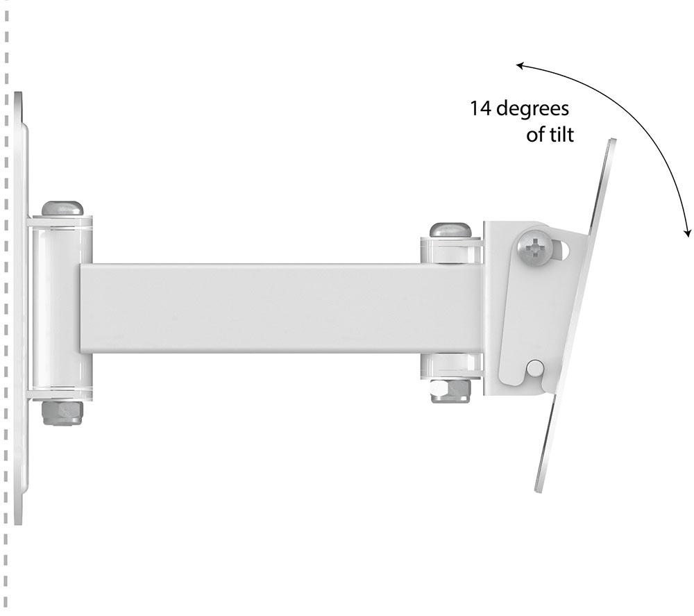 AVF MRL13W Full Motion 12-32" TV & Monitor Bracket - White image number 5 of 7