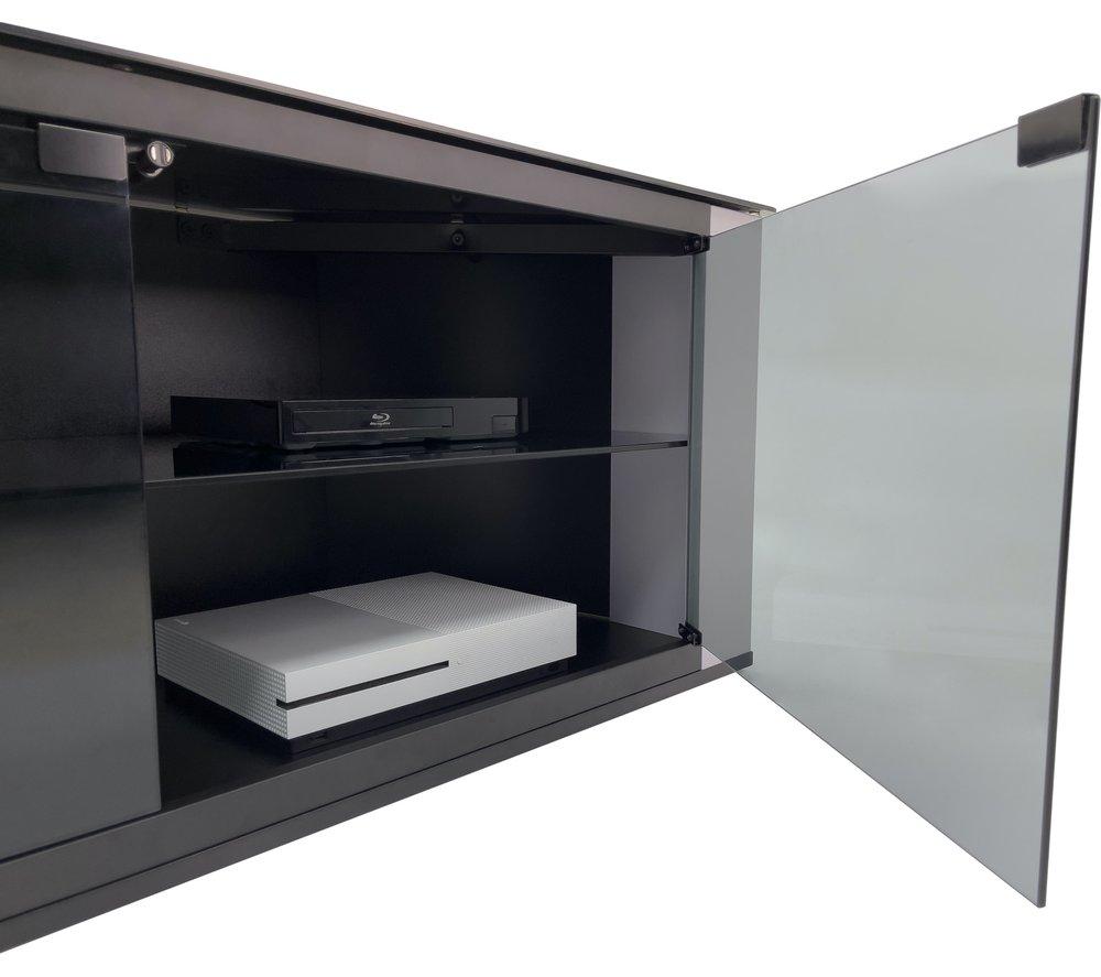 AVF Gallery FS1200GAPG 1200 mm Corner TV Stand for up to 60" TVs &ndash; Pebble Grey image number 7 of 10