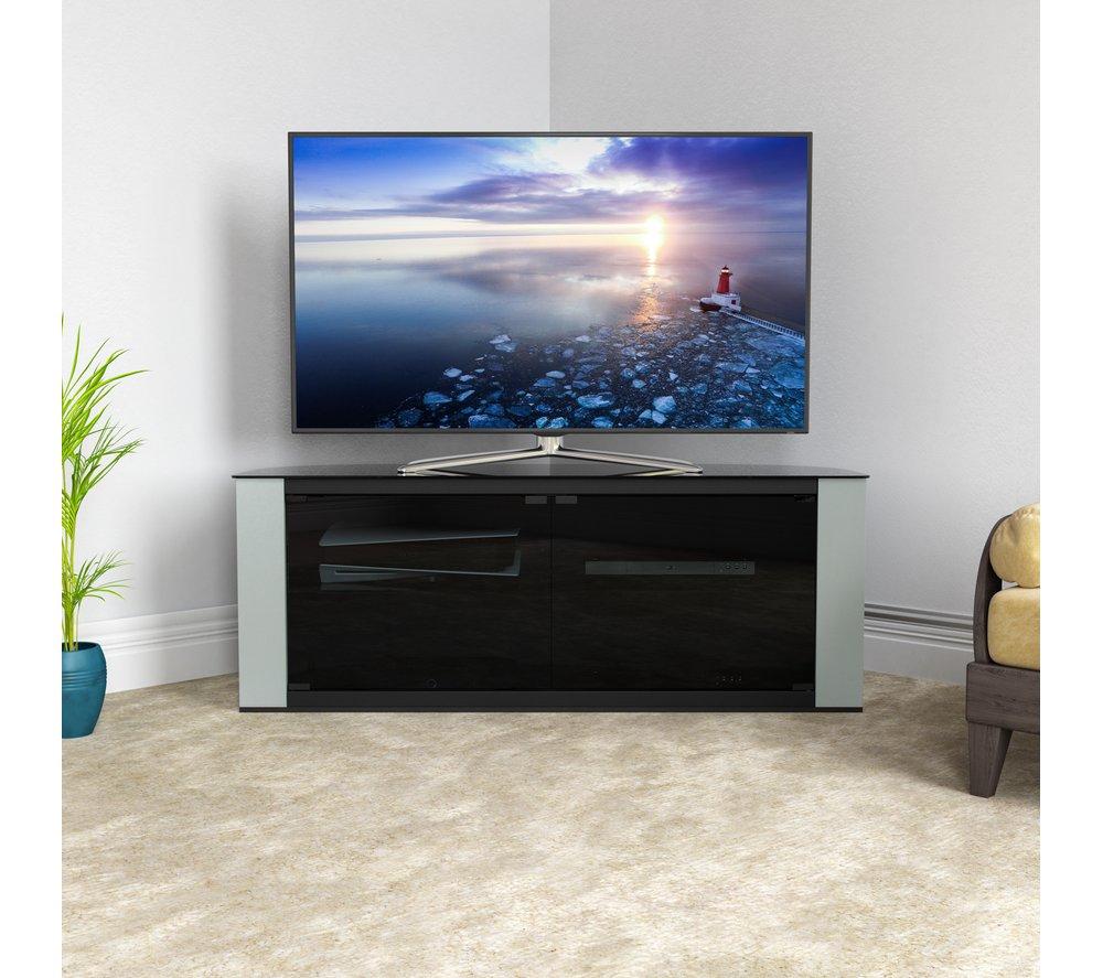 AVF Gallery FS1200GAPG 1200 mm Corner TV Stand for up to 60" TVs &ndash; Pebble Grey image number 9 of 10