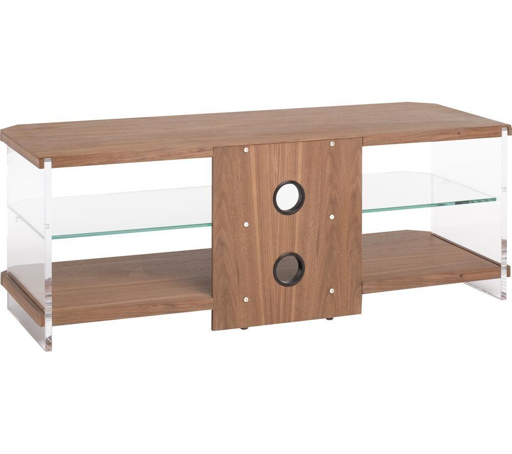 AVF Air AI110W 1100 mm TV Stand for up to 55" TVs &ndash; Walnut image number 3 of 6
