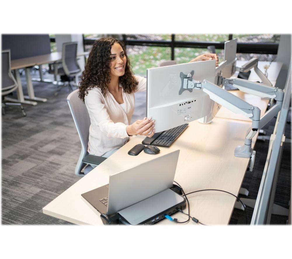 KENSINGTON SmartFit One-Touch K55471EU Dual Arm Full Motion 13-32" Monitor Mount image number 16 of 16