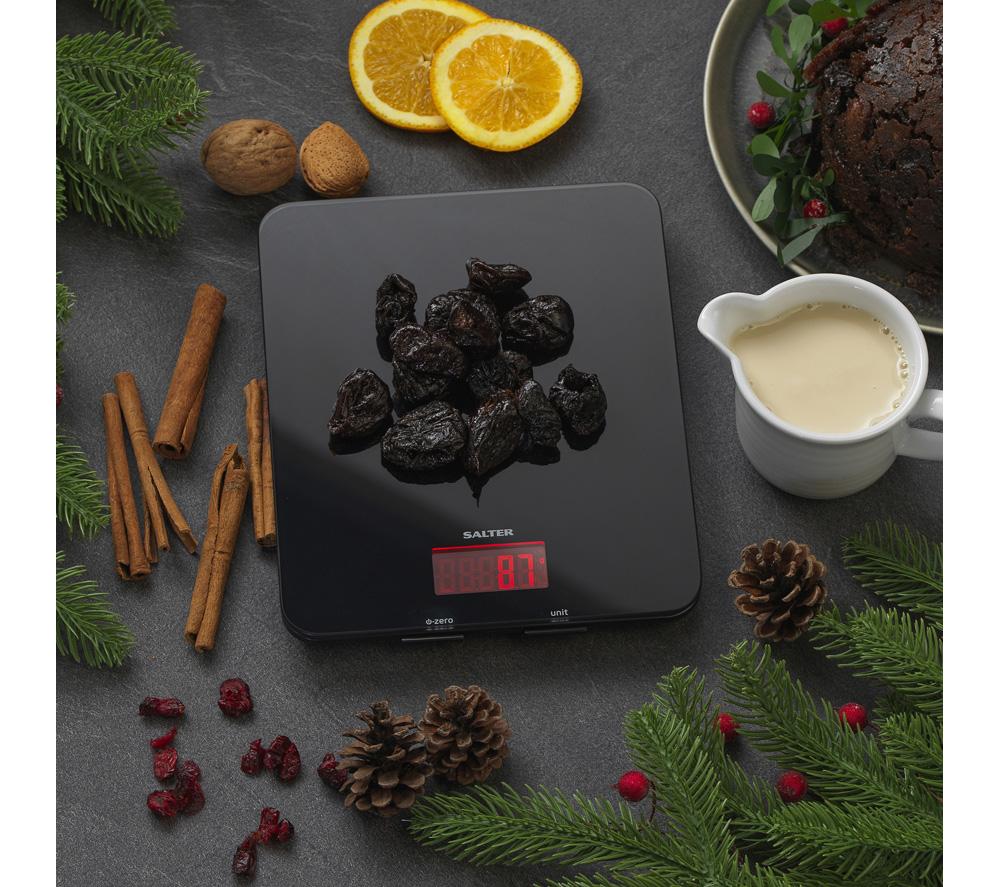 SALTER 1160 BKDR Digital Kitchen Scales - Black image number 4 of 7