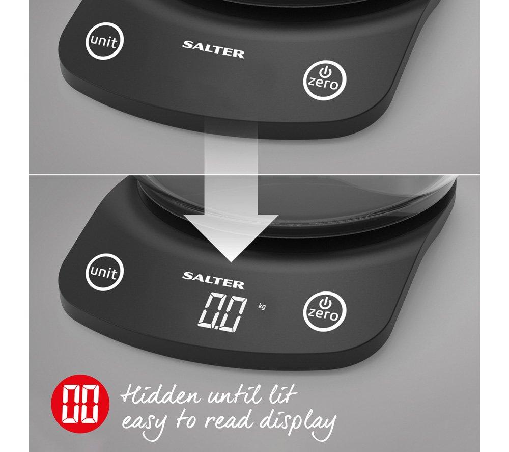 SALTER Vega 1074 BKDR Digital Kitchen Scales - Black image number 5 of 7