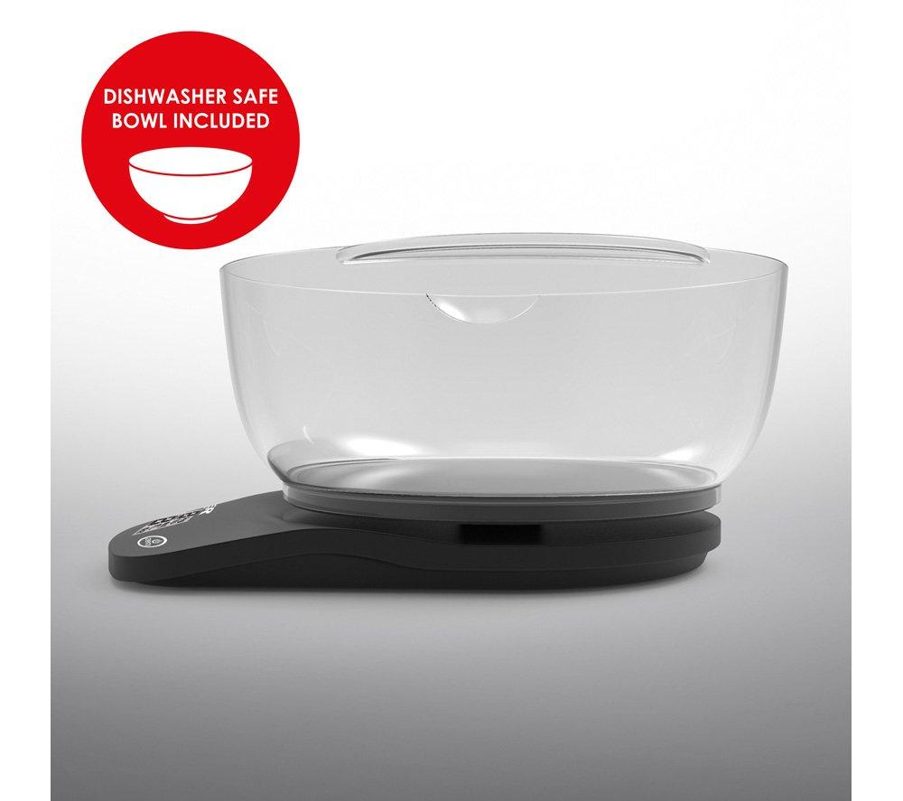 SALTER Vega 1074 BKDR Digital Kitchen Scales - Black image number 6 of 7