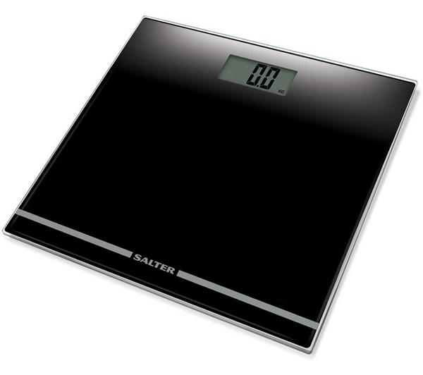 SALTER 9205 BK3R Bathroom Scales - Black image number 0