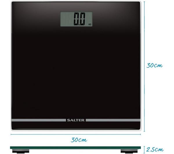 SALTER 9205 BK3R Bathroom Scales - Black image number 4