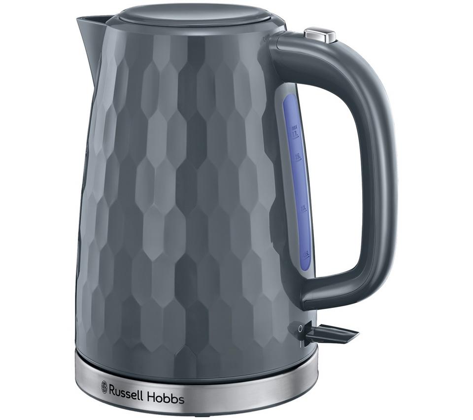 RUSSELL HOBBS Honeycomb 26053 Jug Kettle - Grey