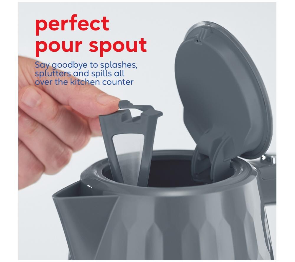 RUSSELL HOBBS Honeycomb 26053 Jug Kettle - Grey image number 6 of 10