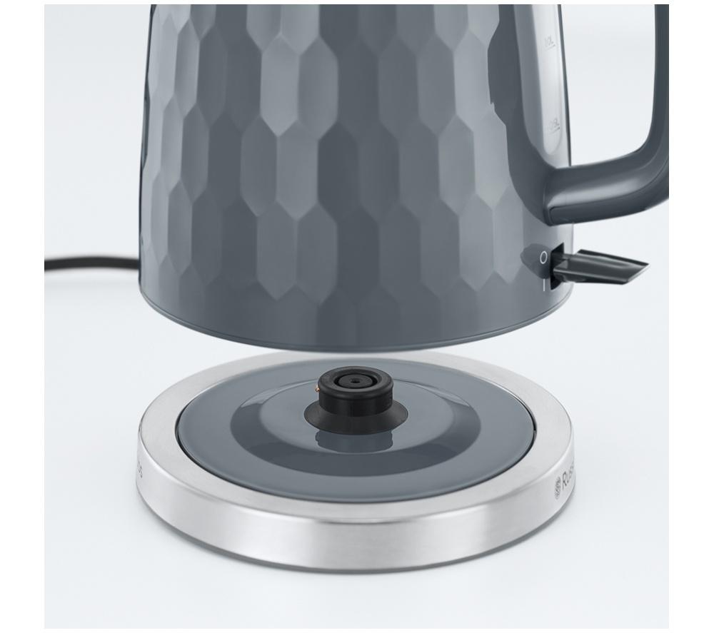 RUSSELL HOBBS Honeycomb 26053 Jug Kettle - Grey image number 8 of 10