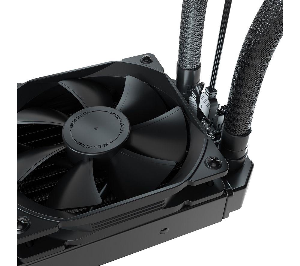 FRACTAL DESIGN Celsius+ S28 Dynamic 280 mm Liquid CPU Cooler - RGB LED image number 3 of 4