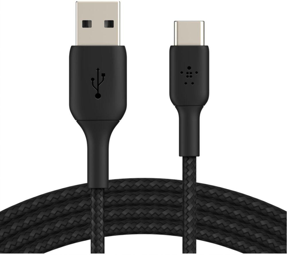 BELKIN CAB002bt3MBK USB-C to USB-A Cable - 3 m, Black