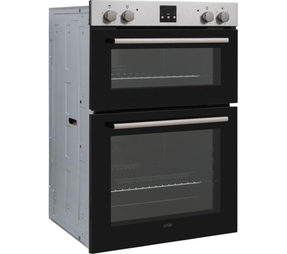 Buy LOGIK LBIDOX21 Double Electric Oven Inox Currys