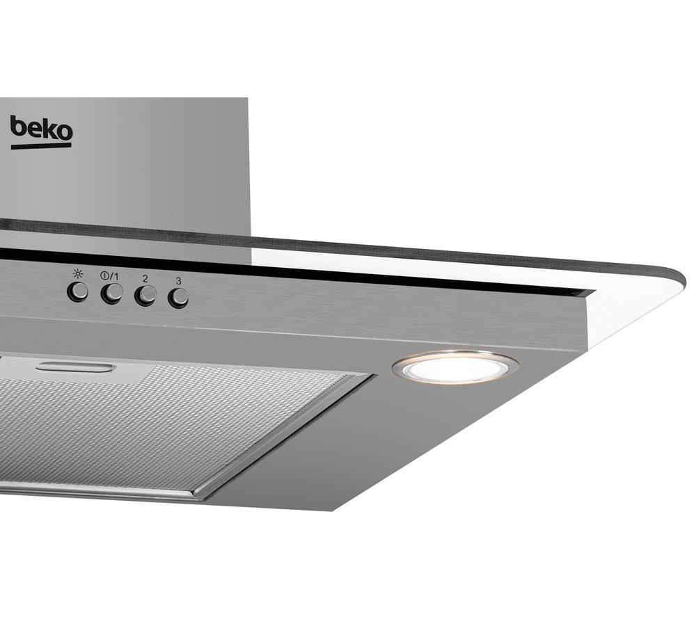 BEKO HCF61620X Chimney Cooker Hood - Stainless Steel image number 4 of 5