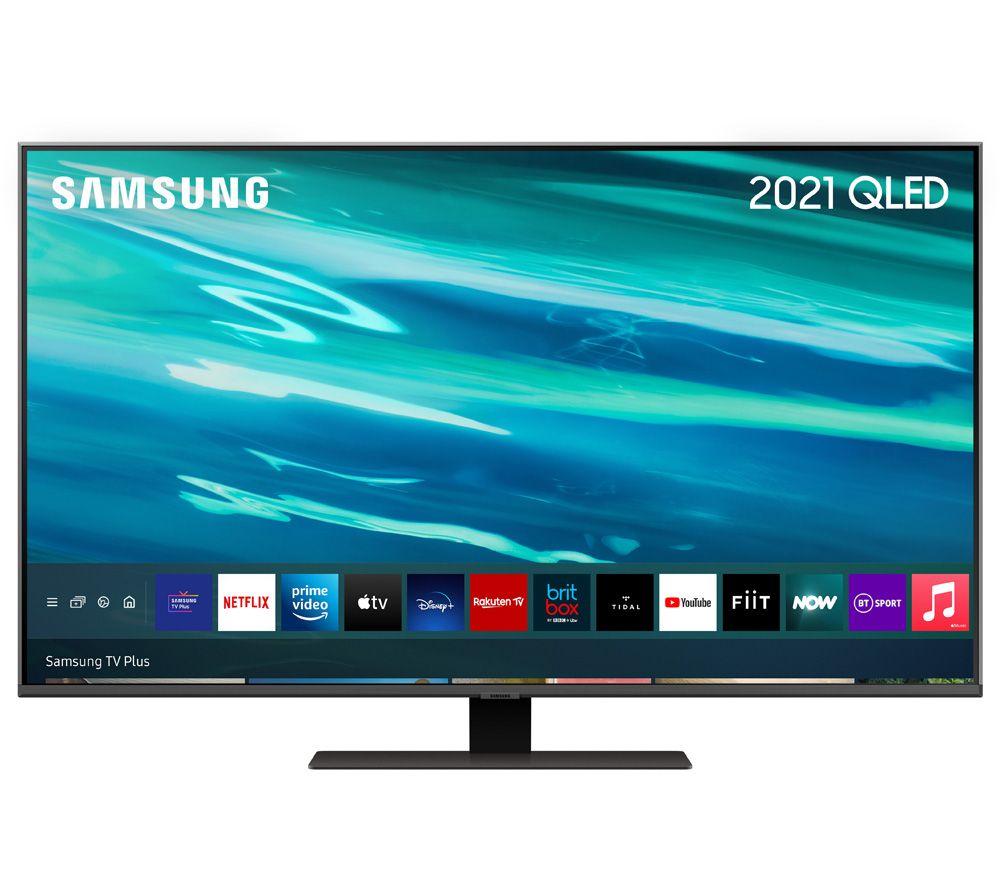 50" SAMSUNG QE50Q80AATXXU  Smart 4K Ultra HD HDR QLED TV with Bixby review