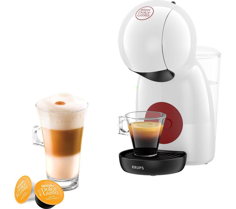 DOLCE GUSTO by KRUPS Piccolo XS KP1A0140 Coffee Machine - White