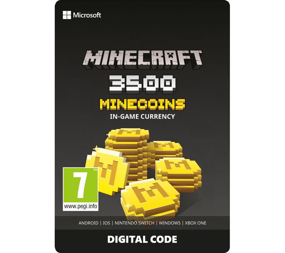 Image of MICROSOFT Minecraft Minecoins Pack - 3500 Coins