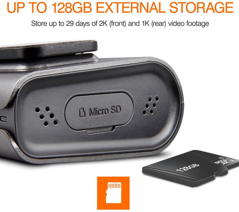 ROAD ANGEL Halo Pro Deluxe Quad HD Dash Cam - Black & Grey image number 11 of 13