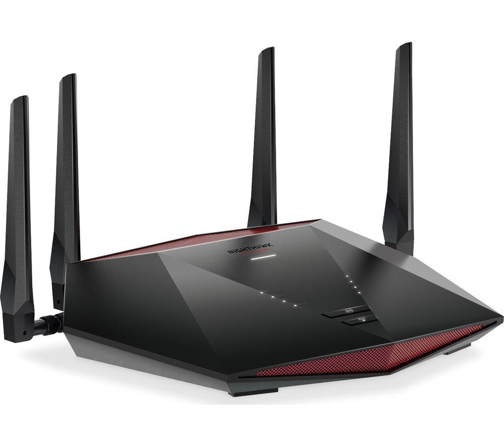 NETGEAR Nighthawk Pro Gaming 6-Stream WiFi 6 Router (XR1000) - AX5400 Wireless Speed (up to 5.4Gbps) | DumaOS 3.0 Optimizes Lag-free Server Connections | Compatible with Playstation® 5