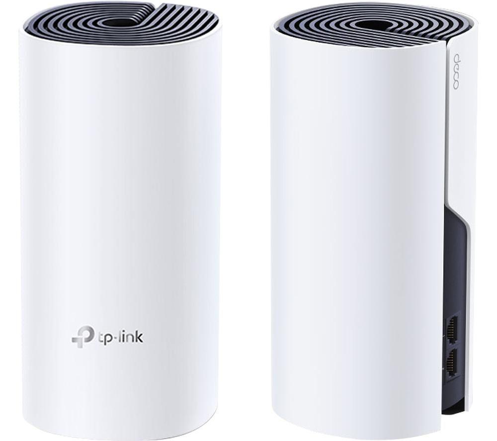TP-Link Deco P9 Whole Home Powerline Mesh Wi-Fi System, Up To 4000 Sq ft, Thick Wall, Works with Amazon Echo/Alexa, Wi-Fi Booster, Parental Controls, Pack of 2