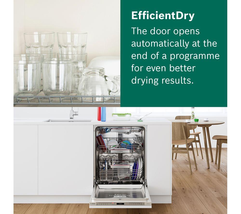 BOSCH Series 6 SMD6EDX57G Full-size Fully Integrated WiFi-enabled Dishwasher image number 7 of 20