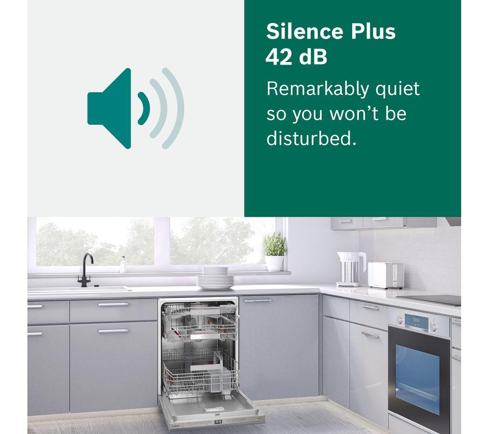 BOSCH Series 6 SMD6EDX57G Full-size Fully Integrated WiFi-enabled Dishwasher image number 9 of 20