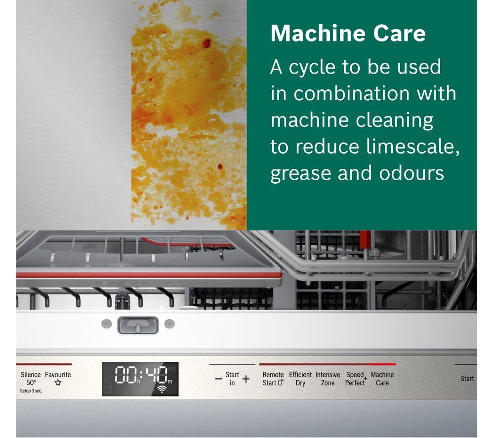 BOSCH Series 6 SMD6EDX57G Full-size Fully Integrated WiFi-enabled Dishwasher image number 10 of 20
