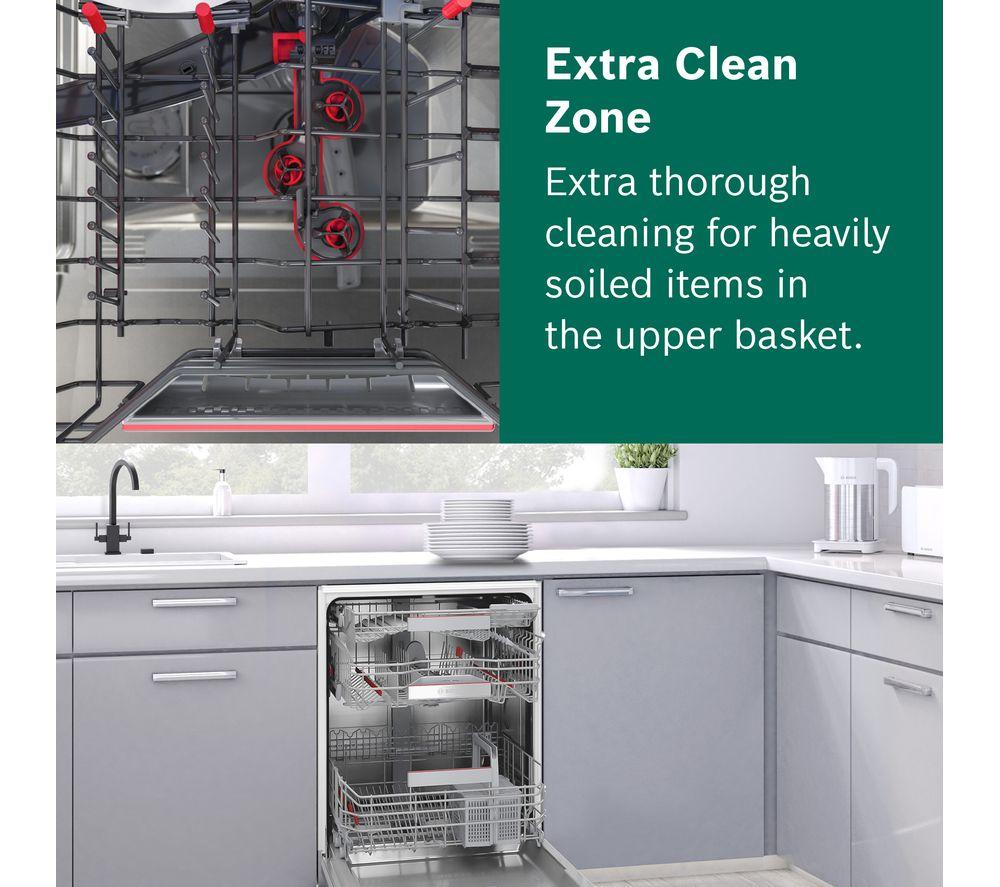 BOSCH Series 6 SMD6EDX57G Full-size Fully Integrated WiFi-enabled Dishwasher image number 12 of 20