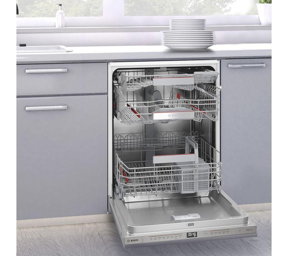 BOSCH Series 6 SMD6EDX57G Full-size Fully Integrated WiFi-enabled Dishwasher image number 16 of 20