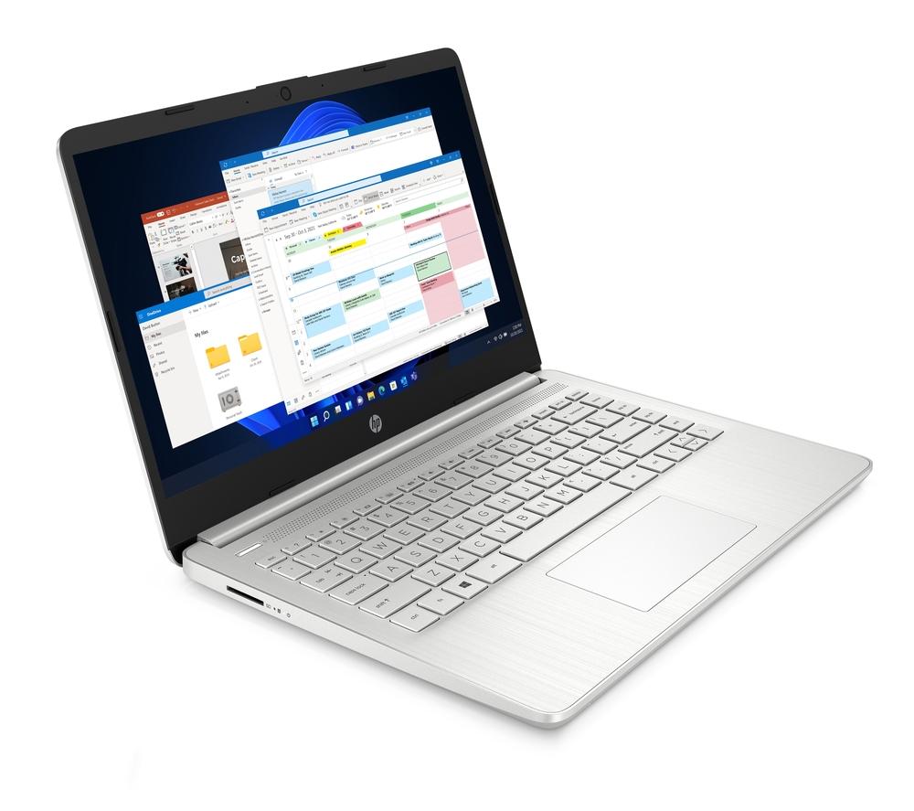 HP 14s-dq2512na 14 Laptop - Intel�Core? i5, 256 GB SSD, Silver, Silver/Grey