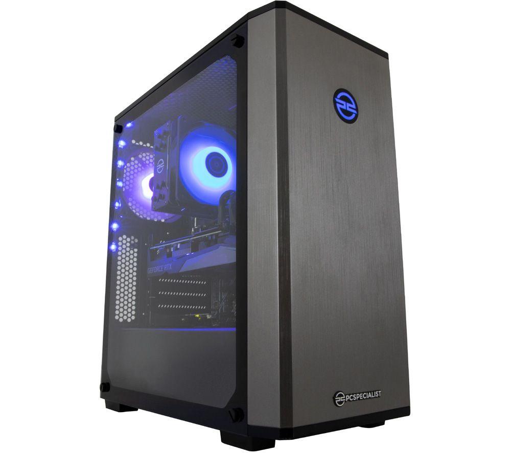 Image of PCSPECIALIST Vortex ST-S Gaming PC - Intel®Core i7, RTX 3070, 2 TB HDD & 512 GB SSD, Black