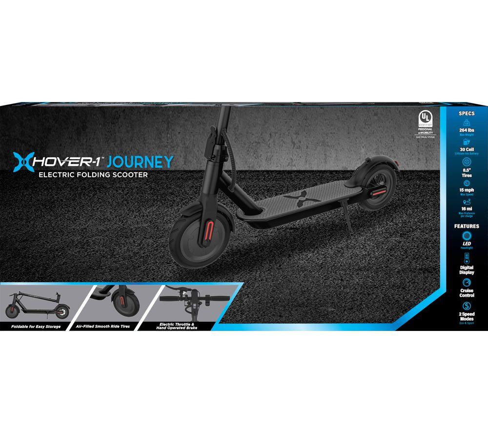 Buy HOVER-1 Journey Electric Folding Scooter - Black | Currys