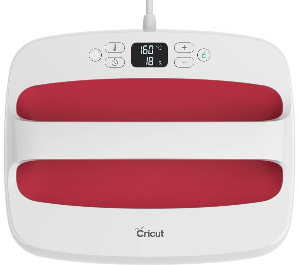 Image of CRICUT EasyPress 2 - Raspberry, White,Red