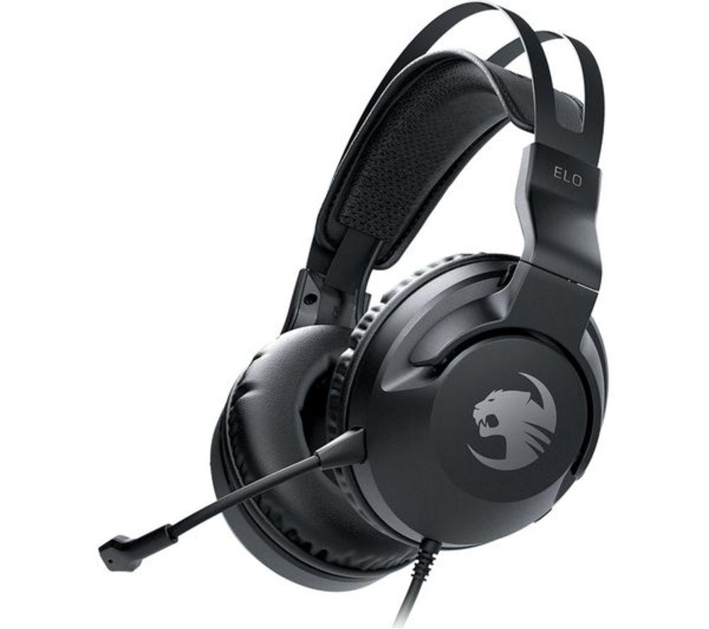 Image of ROCCAT Elo X Stereo Gaming Headset - Black, Black