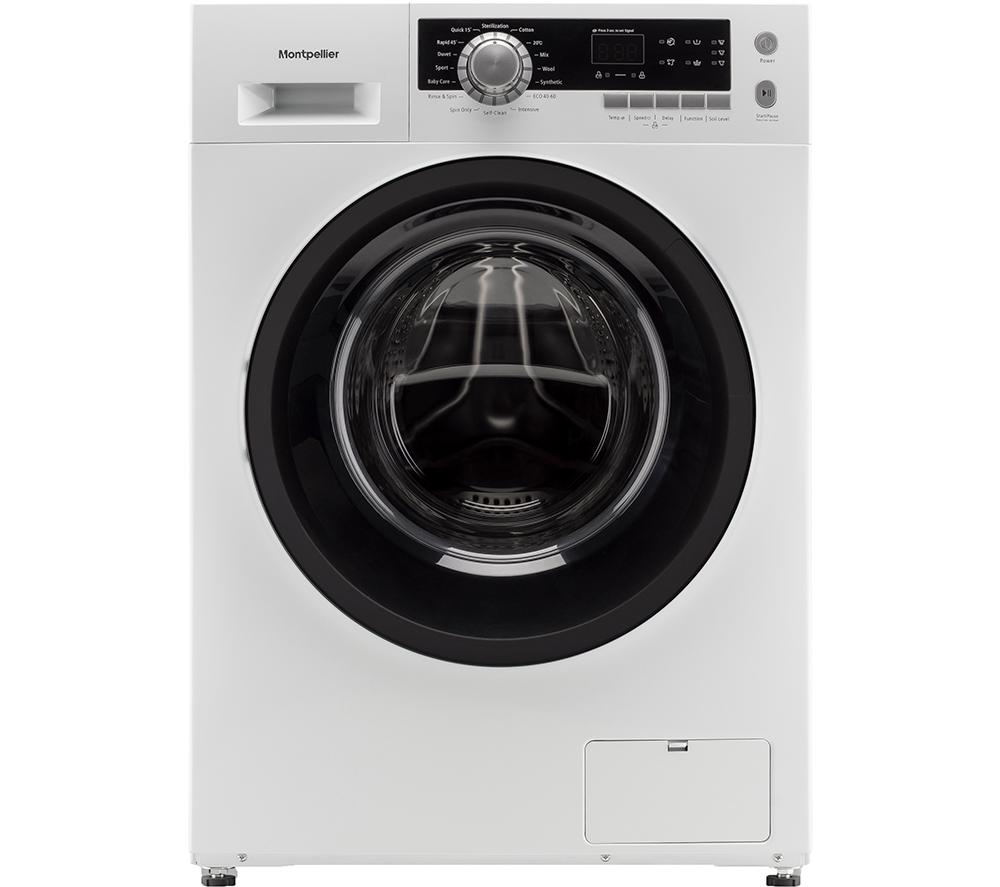 Image of MONTPELLIER MW1045W 10 kg 1500 rpm Washing Machine - White