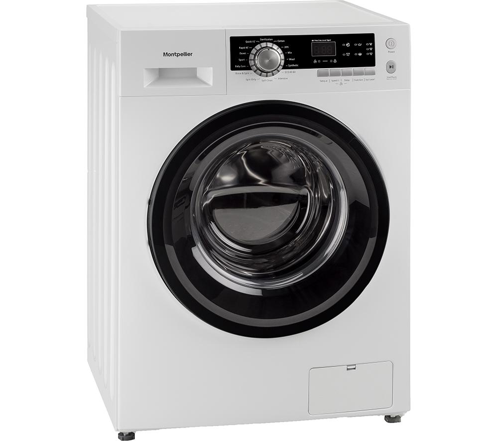 MONTPELLIER MW1045W 10 kg 1500 rpm Washing Machine - White image number 2 of 5