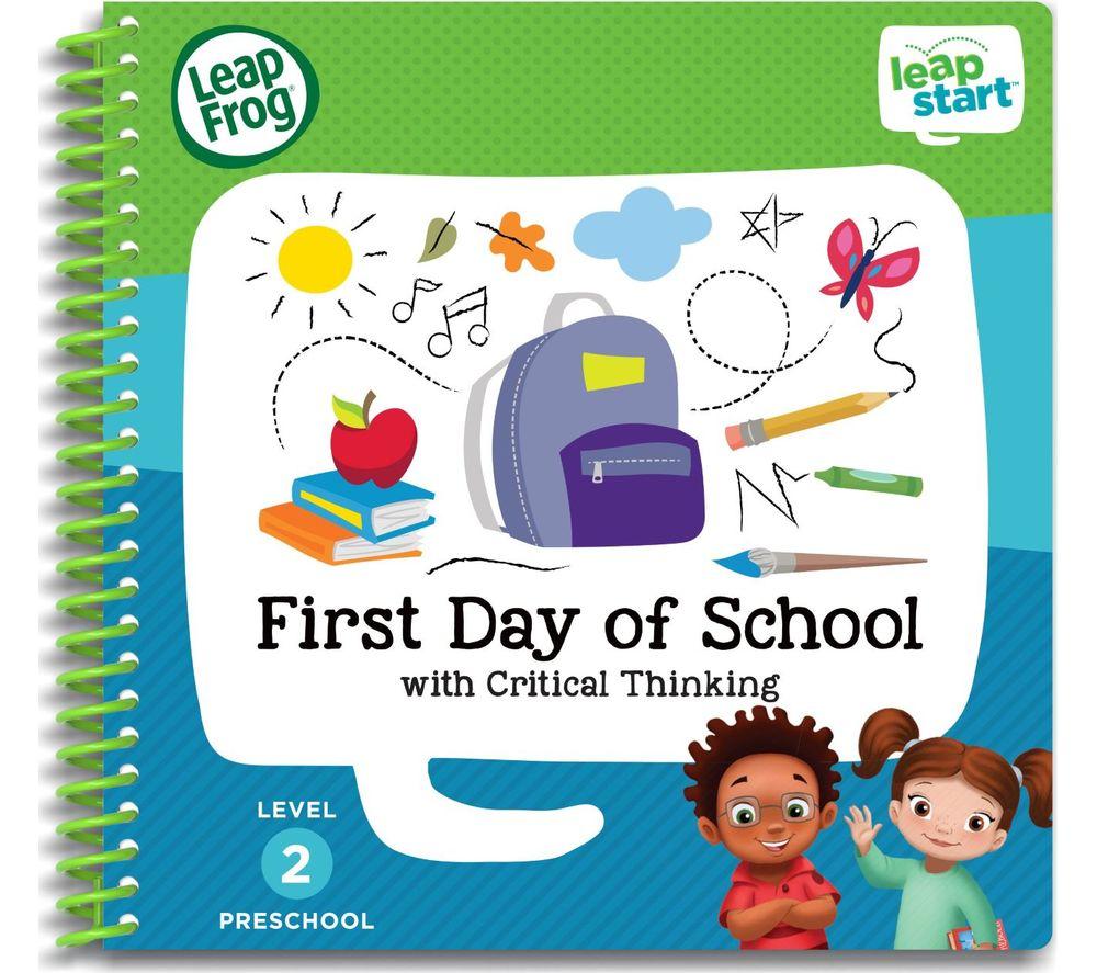LEAPFROG LeapStart First Day of School Activity Book review