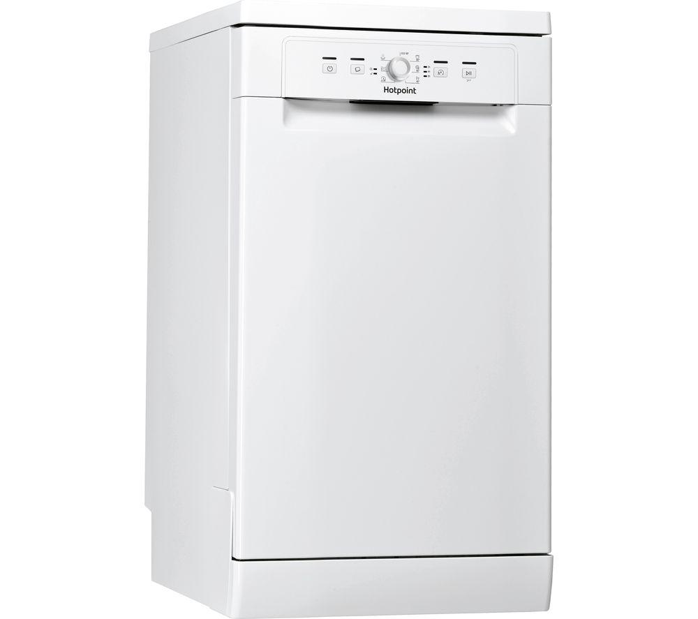 HOTPOINT HSFE 1B19 UK N Slimline Dishwasher - White