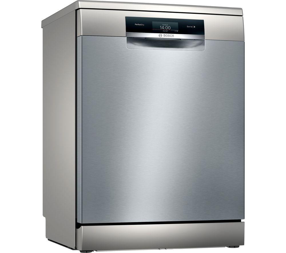 BOSCH Serie 8 SMS8YCI01E Full-size WiFi-enabled Dishwasher - Stainless Steel
