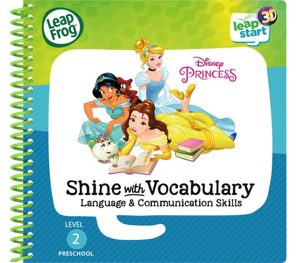 leapfrog leapstart level 2 disney princess vocabulary activity book
